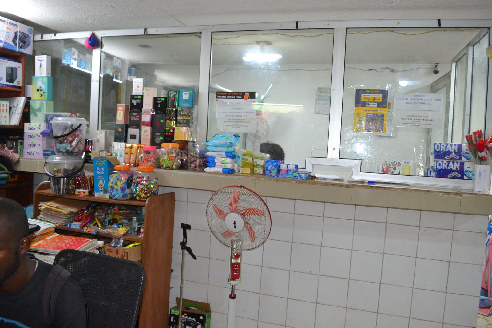 Comptoir GED : transfert de crédit, Orange Money et MTN Mobile Money